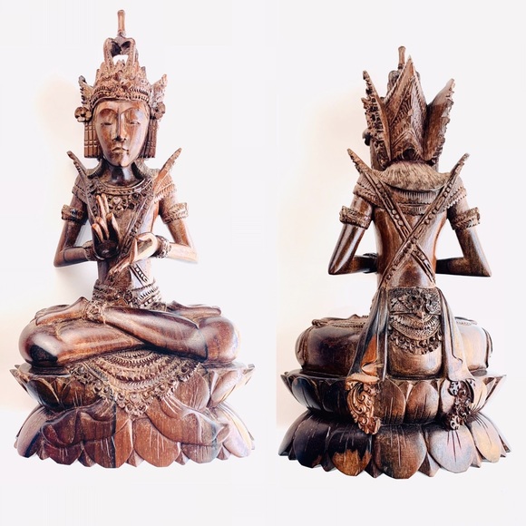Other - Rare Tibetan OLD buddhism Shin Prana Mudra Carved